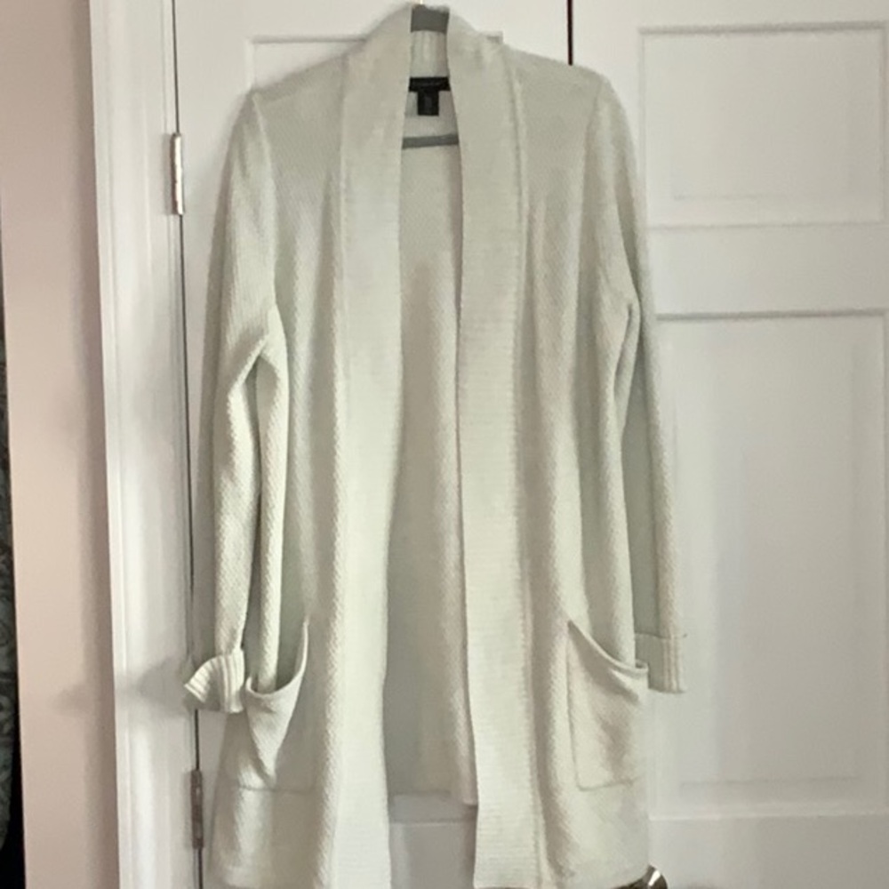 Tamari long open duster cardigan sweater 1X